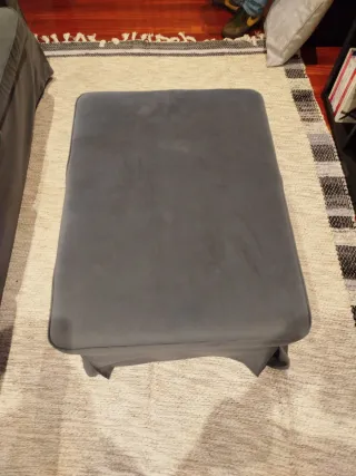 Sofá Ikea Gris Tela EKTORP