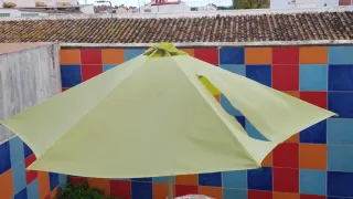 Parasol para terraza o patio