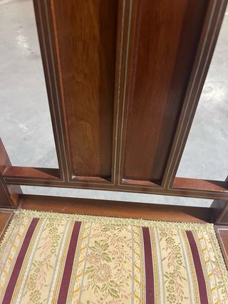 Juego de 2 sillas de comedor, años 30-40