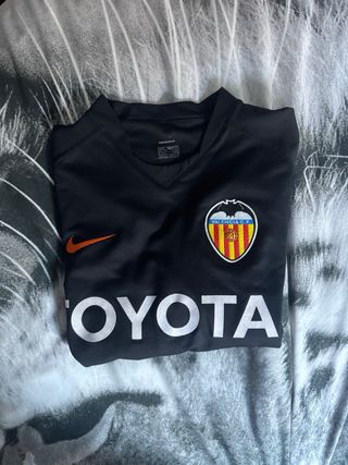 Camiseta Valencia CF 06/07 Nike Negra