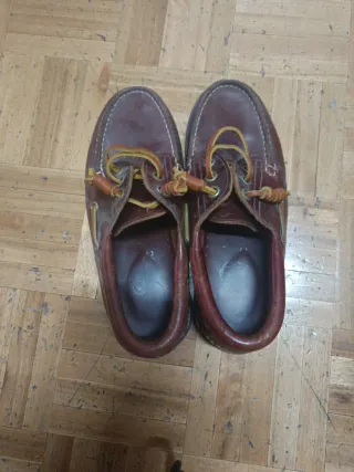 Mocasines niño piel marrón