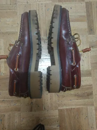 Mocasines niño piel marrón