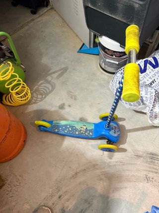 Patinete infantil 3 ruedas azul