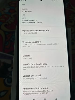 Redmi Note 11 Pro 5G 128GB Gris
