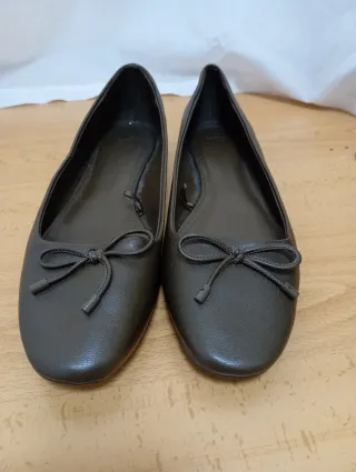 Bailarinas Parfois verde oliva