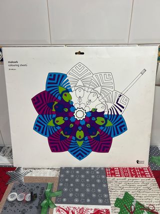 Maleark Láminas para Colorear Mandala
