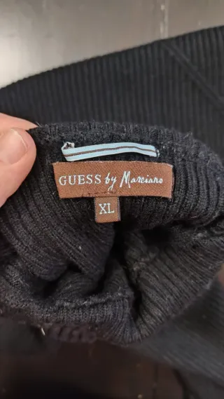 Guess Dolcevita Uomo XL Lana Nero