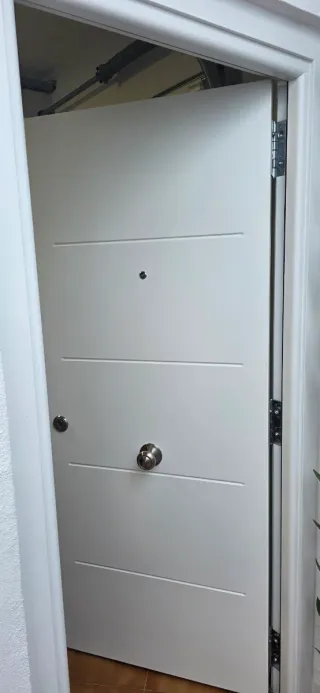 Puerta Exterior Blanca Leroy Merlin