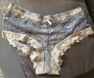 Conjunto sujetador y braga Shaline encaje