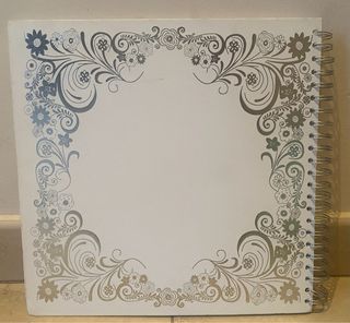 Cuaderno de Dibujo Espiral con Diseño Floral