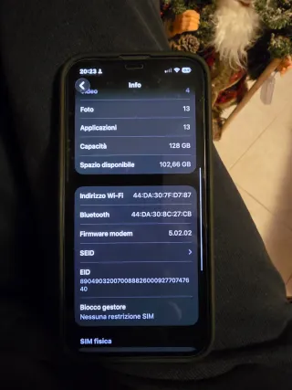 iPhone 13 128GB Nero