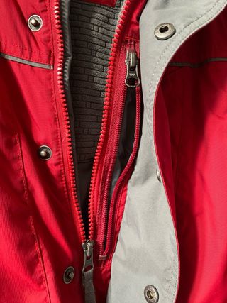 Abrigo  Columbia Rojo oscuro