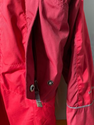 Abrigo  Columbia Rojo oscuro