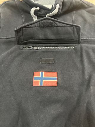 Sudadera Napapijri Negra Capucha