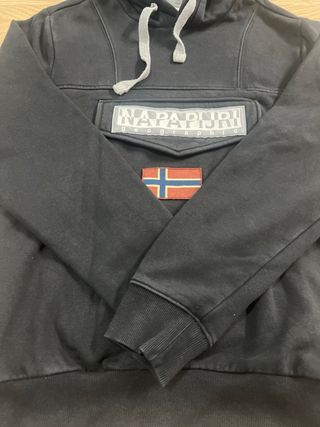 Sudadera Napapijri Negra Capucha