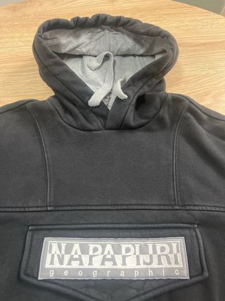 Sudadera Napapijri Negra Capucha