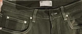 Pantalón pitillo ASOS Design verde Talla 42