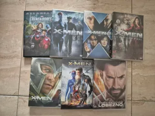Lote 7 Películas DVD Marvel X-Men y Vengadores