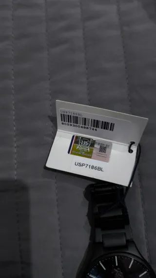 Reloj U.S. Polo Assn. Negro Cadena Hombre Nuevo