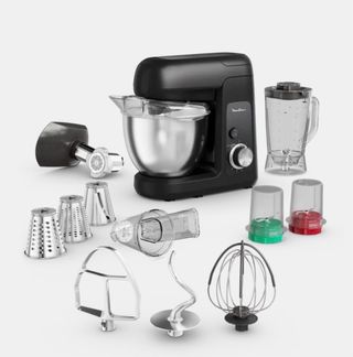 Robot Repostería Moulinex 1100W Negro