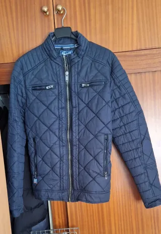 Cazadora acolchada Twiinlife azul