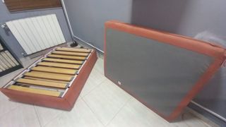 Plegatín / Sofá-cama de tela