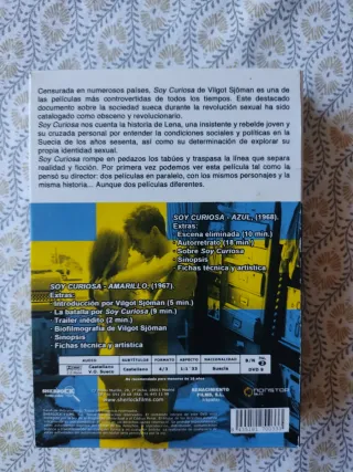 Soy Curiosa / Jag är Nyfiken - Películas