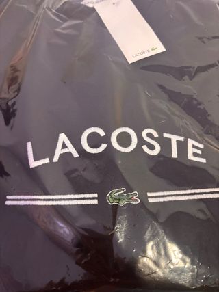 Sudadera Lacoste Negra