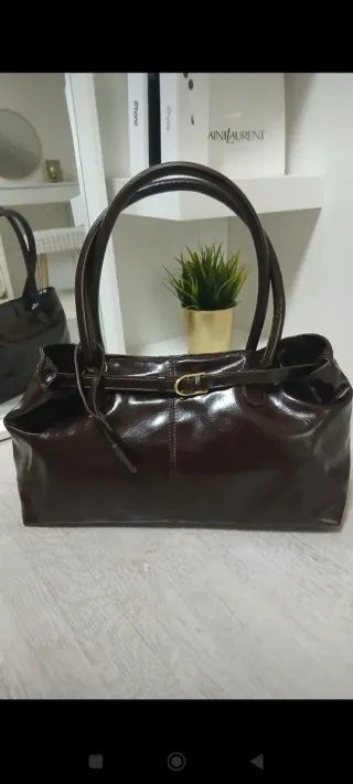 Bolso marrón chocolate mujer