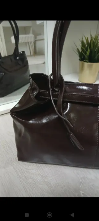 Bolso marrón chocolate mujer