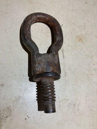 Gancho de remolque roscado