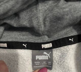 Felpa Puma ragazzo/a grigia