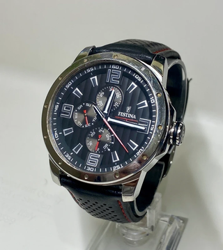 Reloj Festina F16585/8 Hombre Negro/Plata