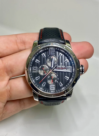 Reloj Festina F16585/8 Hombre Negro/Plata