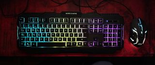Pack Teclado+Ratón Gaming Mars Gaming RGB por 10€