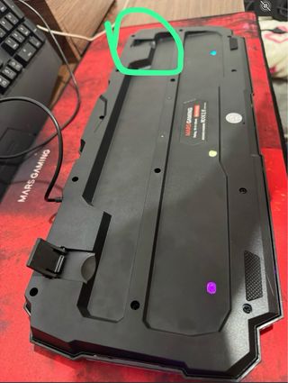 Pack Teclado+Ratón Gaming Mars Gaming RGB por 10€