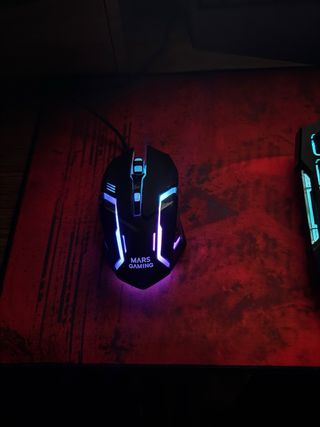 Pack Teclado+Ratón Gaming Mars Gaming RGB por 10€