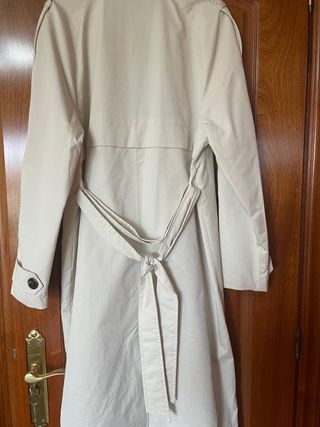 Gabardina oversize Pull&Bear cruda talla única