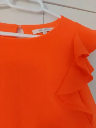 Vestido naranja Easy Wear talla S