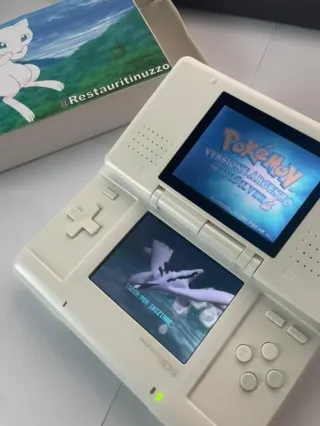 Nintendo DS Fat Mew Bianco perlato