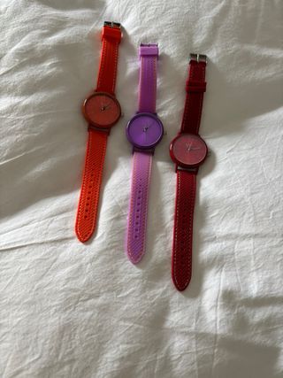 Lote 3 relojes de pulsera