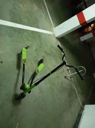 Patinete 3 ruedas verde