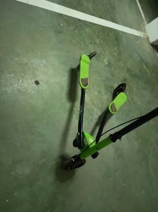 Patinete 3 ruedas verde