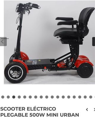 Scooter Movilidad Plegable 500W