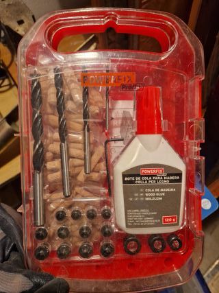 Set Tasselli e Punte Trapano Legno