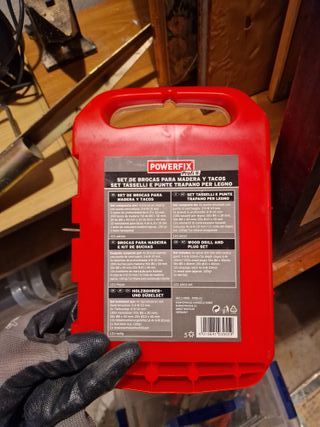 Set Tasselli e Punte Trapano Legno