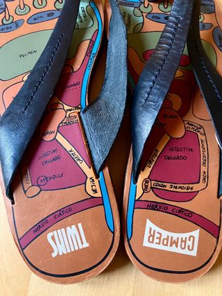 Chanclas Camper piel