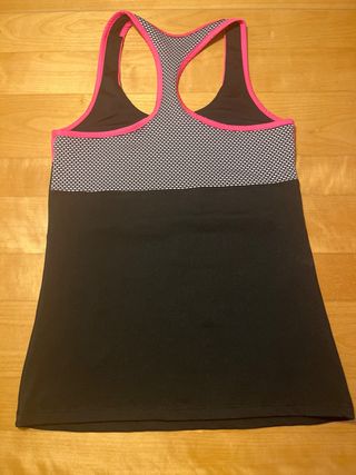 Conjunto Padel/Tenis Negro y Rosa