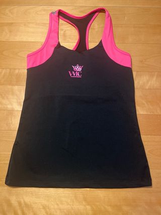 Conjunto Padel/Tenis Negro y Rosa