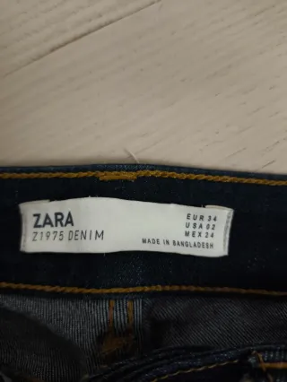 Pantalón vaquero Zara Talla 34